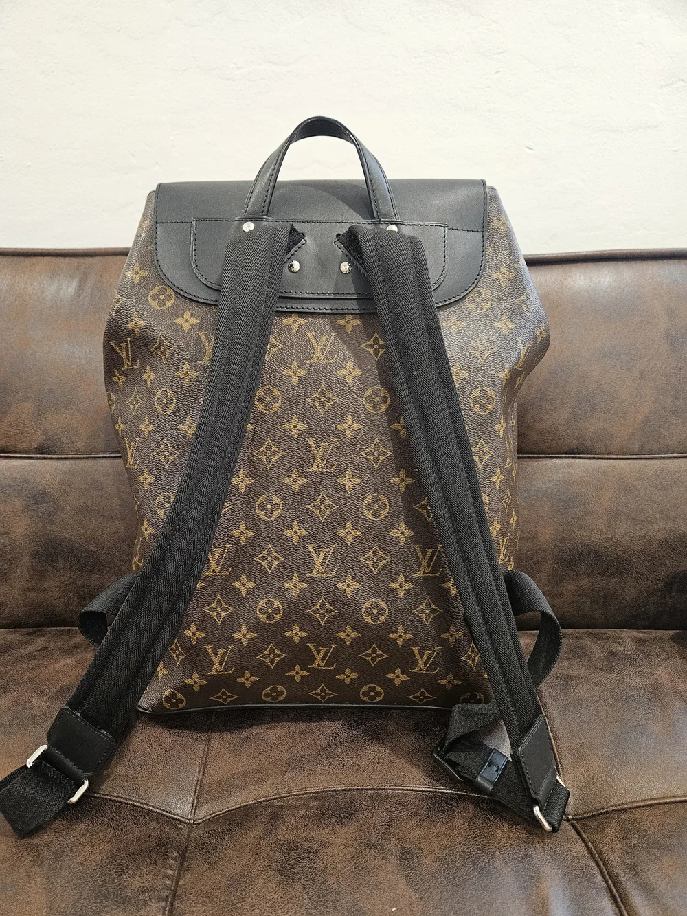 LOUIS VUITTON MONOGRAM MACASSAR PALK BACK